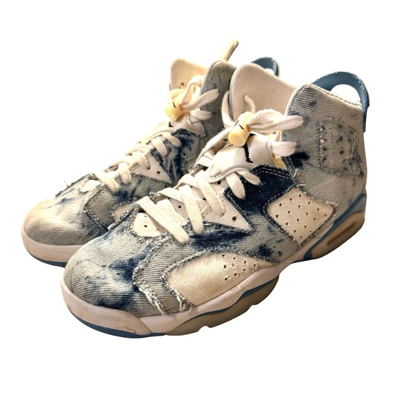 Jordan Other - Jordan Kids Basketball Shoes in Blue and Cream